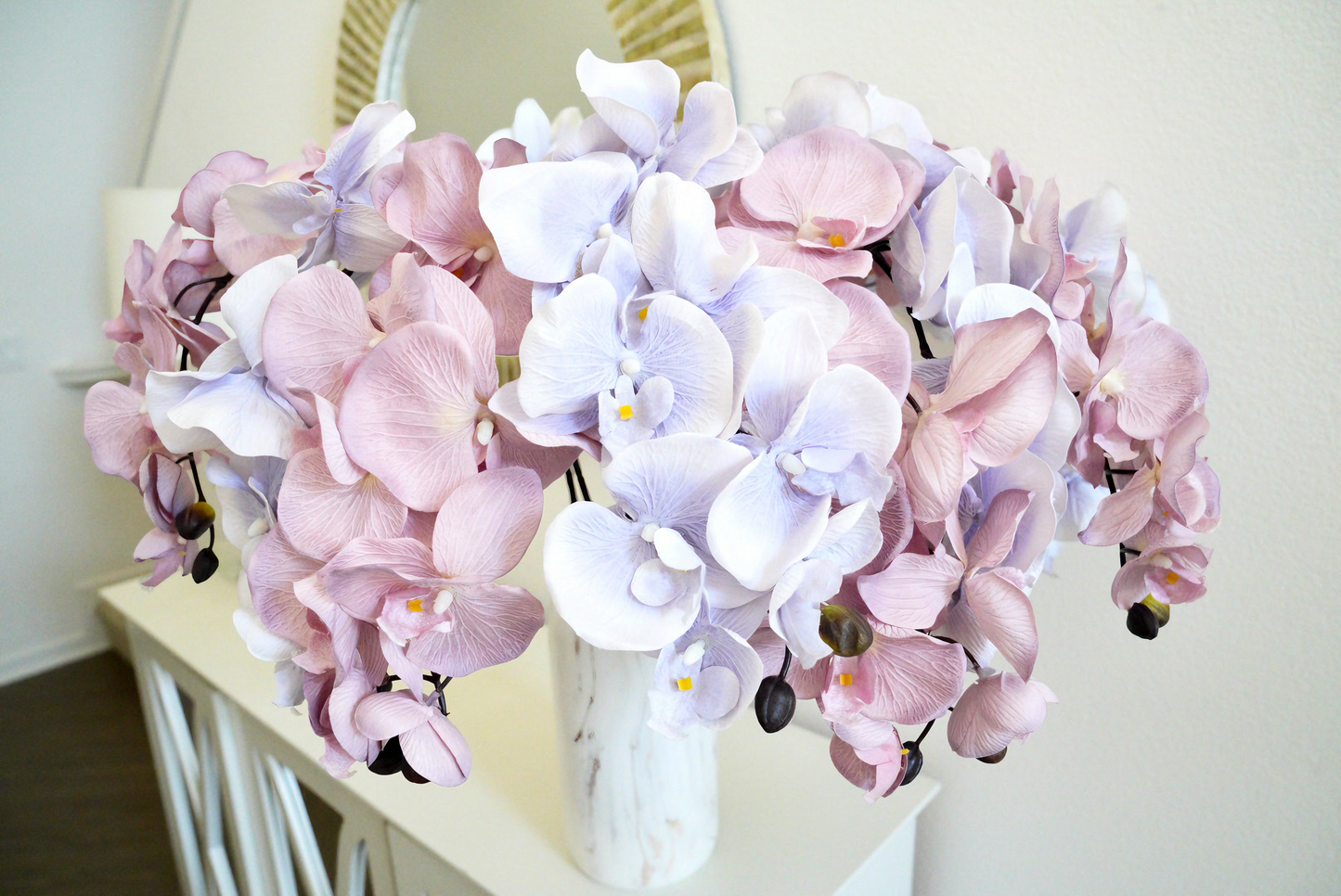 3 colors Artificial Orchid Stem | Faux Orchid