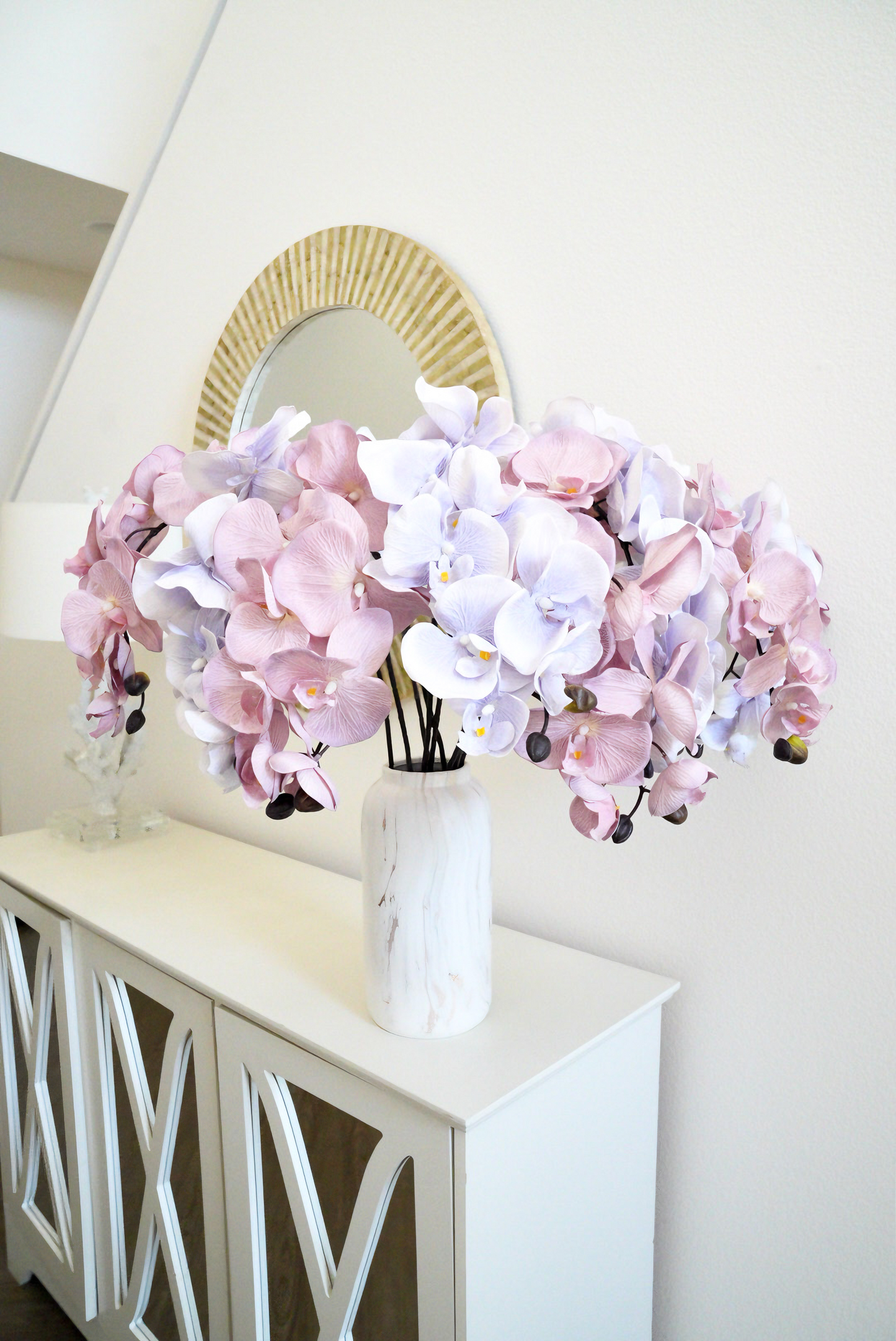 3 colors Artificial Orchid Stem | Faux Orchid