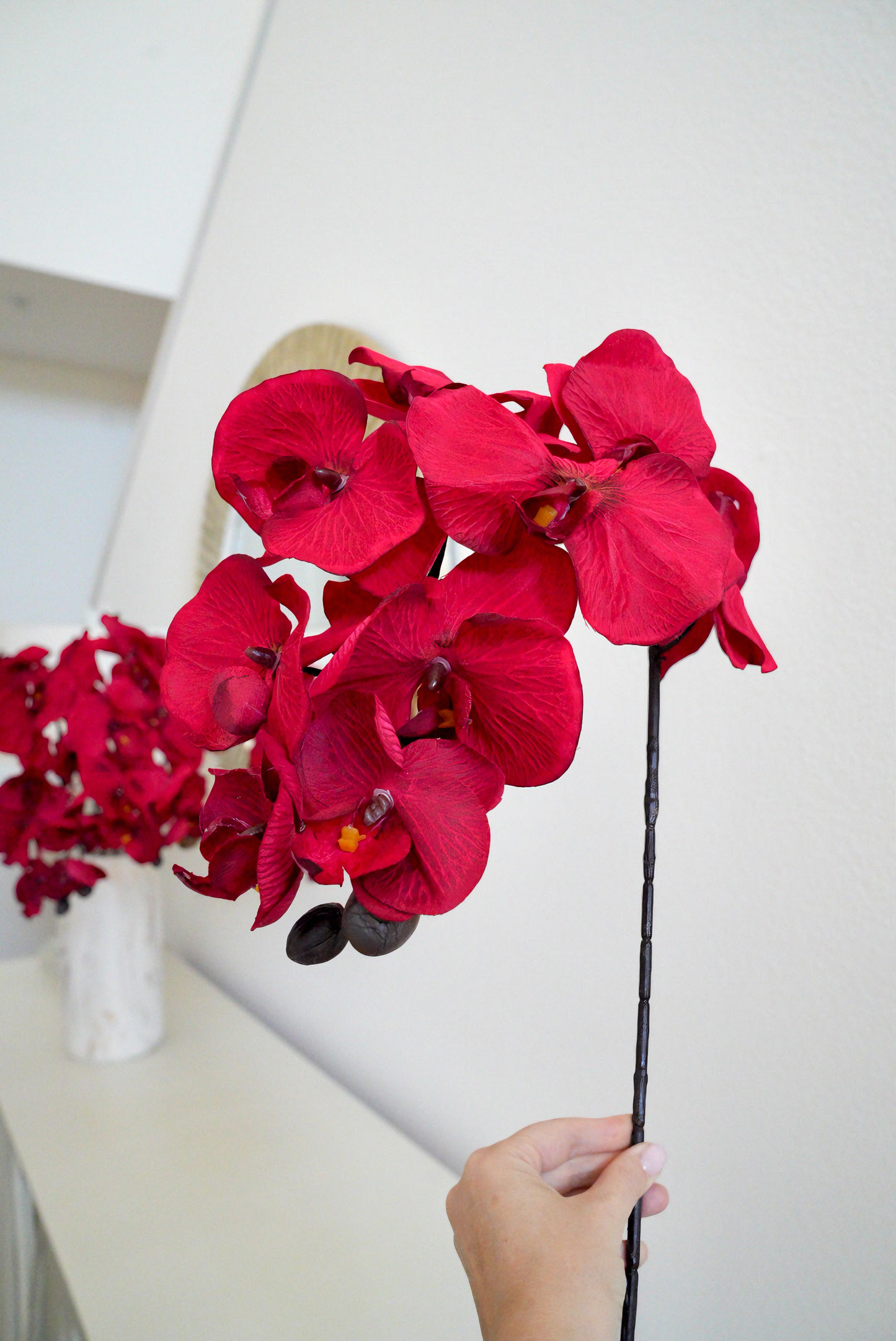 3 colors Artificial Orchid Stem | Faux Orchid