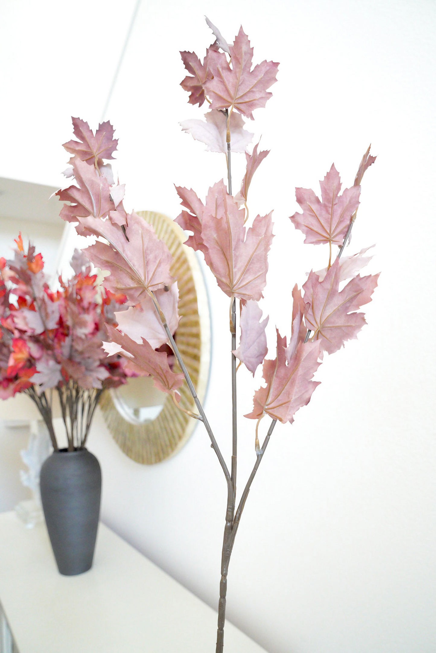 4 Colors Artificial Maple Branches | Artificial Maple Leaves