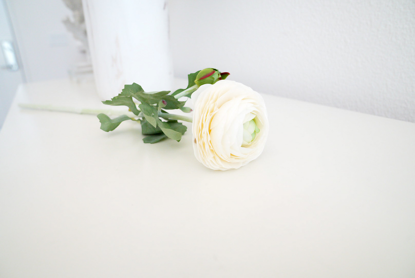 5 colors Real Touch Ranunculus Artificial Flowers Arrangement | Faux Rose Peony